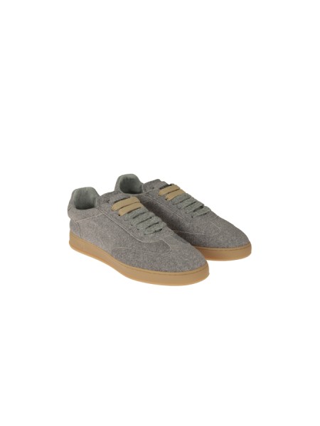 Sneakers Soldini Grigio Scuro